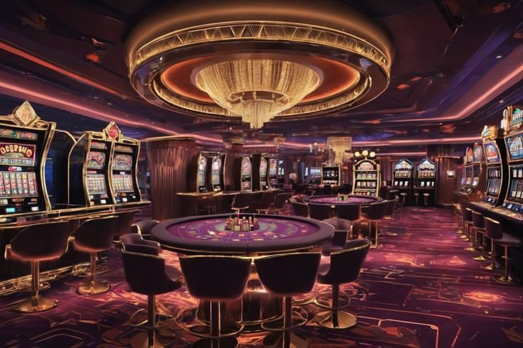 free scatter casino table games lobby displayed on a mobile phone screen